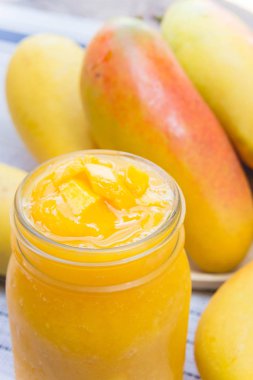 Mango meyve, mango smoothies içecek meyve mango