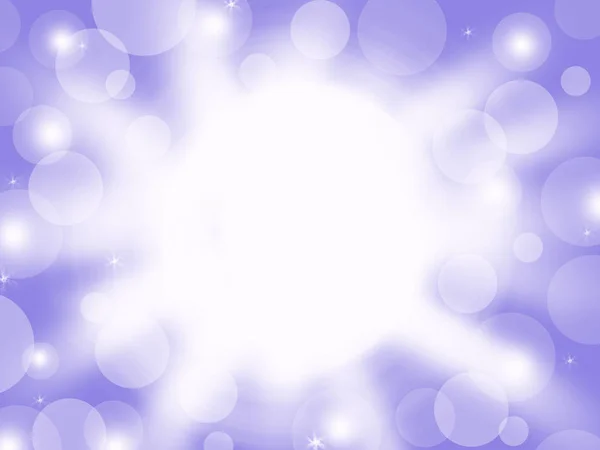 Абстрактное Освещение Боке Белый Цвет Фоне Фиолетового Цвета — стоковое фото