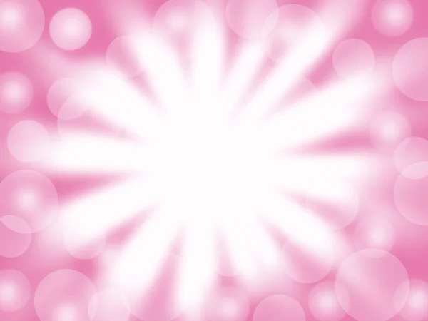 Illuminazione Astratta Colore Bianco Bokeh Sfondo Spazio Copia Colore Rosa — Foto Stock