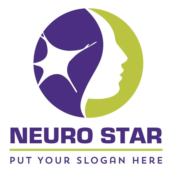 Ilustrace z nervového systému a neurologických onemocnění. Mozku, neuralgie, cervikální plexus neuralgie, neuralgie a sedacího nervu. — Stockový vektor