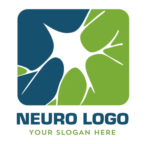 Neurologia neuromedica Logo — Vettoriale Stock