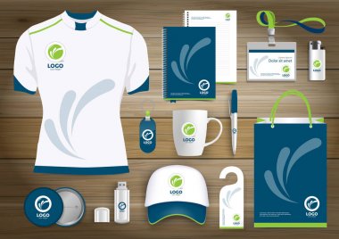 Vektör soyut teknoloji tıbbi spor tasarım origami öğelerle hediye öğeler kurumsal kimlik, mavi, turuncu, sarı