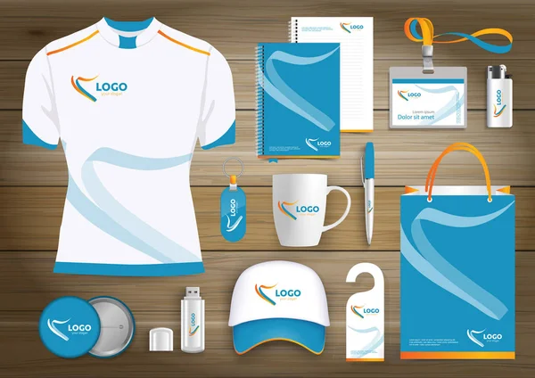 Tecnologia abstrata vetorial Design de esporte médico com elementos de origami Artigos de presente Identidade corporativa, azul, laranja, amarelo —  Vetores de Stock