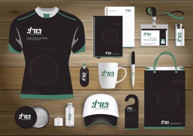 Hediyelik eşyalar, renk promosyon Hatıra Eşyası tasarım teknoloji hatları ile kurumsal kimlik bağlantı için ağ. Kırtasiye seti, dijital teknoloji şablon