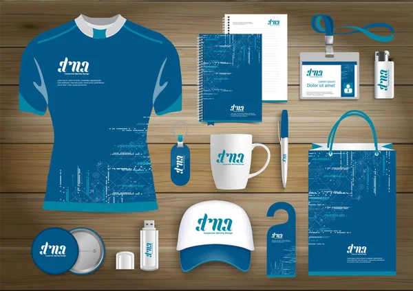 Hediyelik eşyalar, renk promosyon Hatıra Eşyası tasarım teknoloji hatları ile kurumsal kimlik bağlantı için ağ. Kırtasiye seti, dijital teknoloji şablon