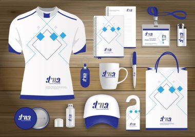 Hediye öğeleri iş kurumsal kimlik, vektör soyut renk promosyon Hatıra Eşyası tasarımı çapraz çizgiler için origami elemanları ile. bağlantı dijital teknoloji şirketi kırtasiye seti, 