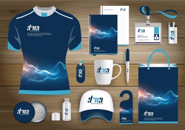 Hediye öğeleri iş kurumsal kimlik, vektör soyut renk promosyon Hatıra Eşyası tasarımı çapraz çizgiler için origami elemanları ile. bağlantı dijital teknoloji şirketi kırtasiye seti, 