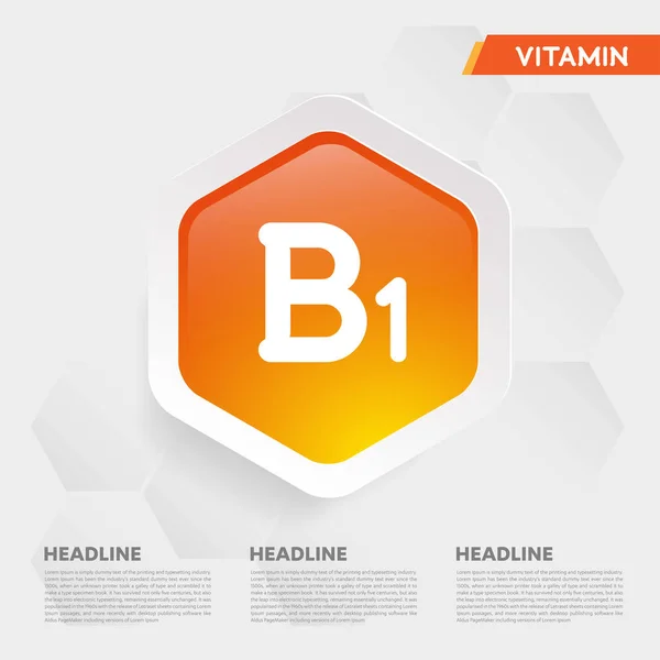Ikon Vitamin Koleksi Drop Emas Kompleks Vitamin Medical Heath Vector - Stok Vektor