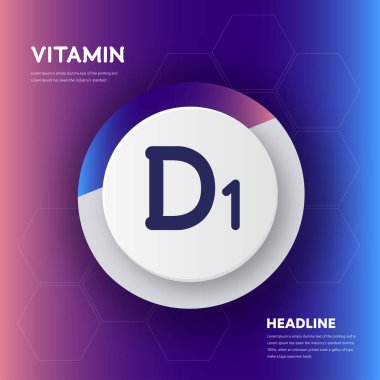 Vitamin D1 icon Drop collection set, cholecalciferol. golden drop Vitamin complex drop. Medical for heath Vector illustration