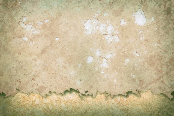 Clip de fondo de arte - plástico de espuma verde en el suelo de hormigón y yeso vintage — Foto de Stock