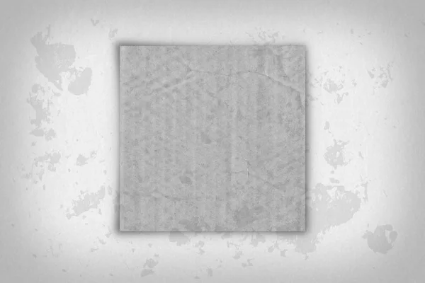 Textuur illustraties - grijze viscose stof en verfrommeld golfkarton — Stockfoto