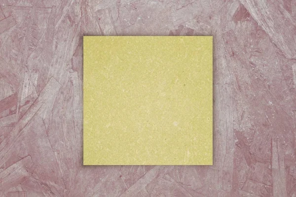 Bakgrund ClipArt - gula målad osb och masonit — Stockfoto