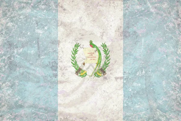 Vintage Guatemala bandeira fundo — Fotografia de Stock