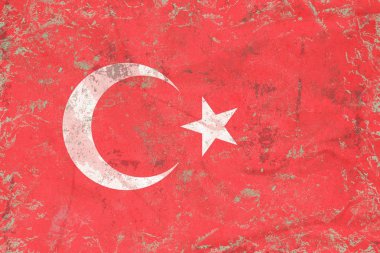 Kireçtaşı Türkiye bayrağı