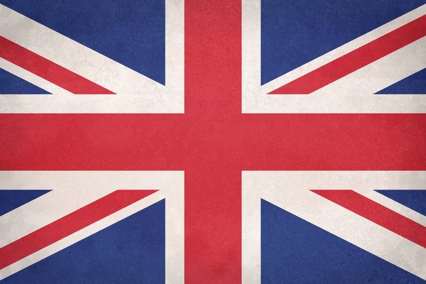 Grunge United Kingdom (UK) Flagge — Stockfoto