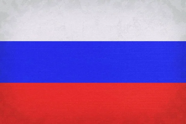 Rusland vlag textuur — Stockfoto