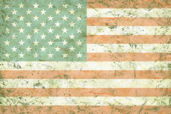 Grunge USA flag background — Stock Photo, Image