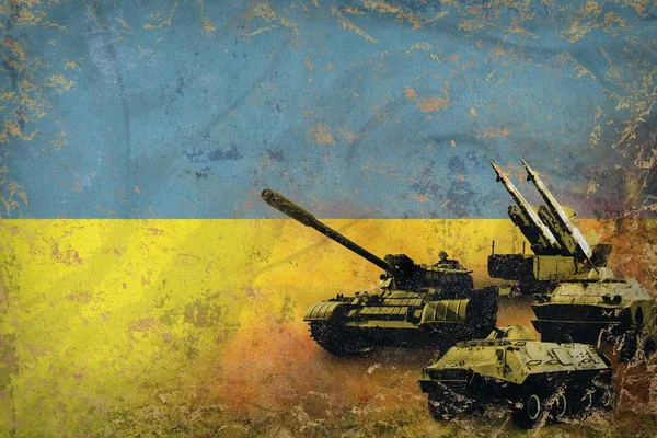 Ucrânia exército, forças militares — Fotografia de Stock