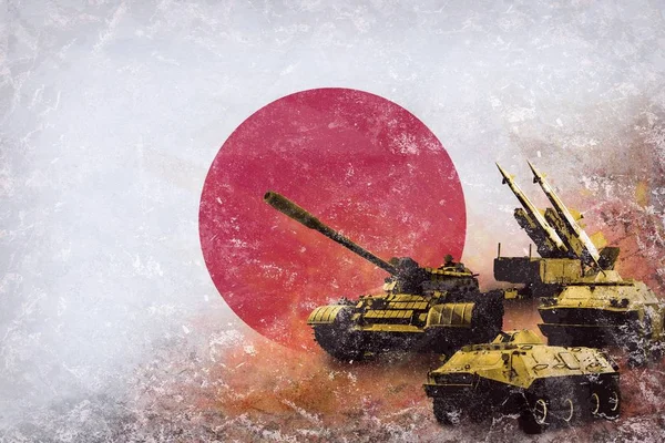 Japan leger, strijdkrachten — Stockfoto