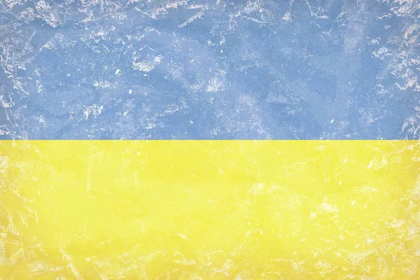 Grunge Ukraine flag background — Stock Photo, Image
