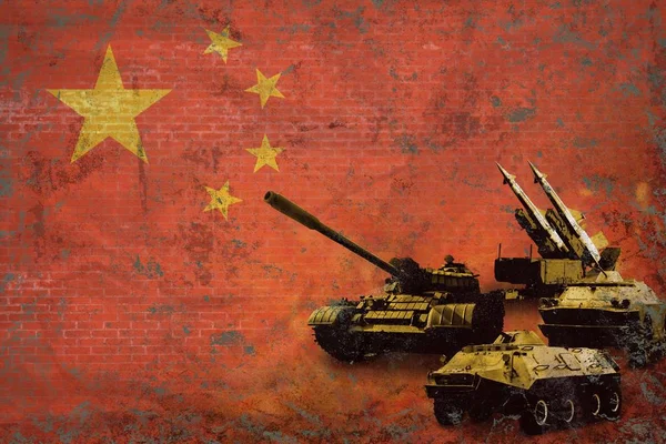 Čínské armády, vojenské síly — Stock fotografie
