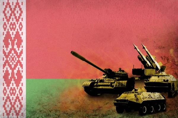 Wit-Rusland leger, strijdkrachten — Stockfoto