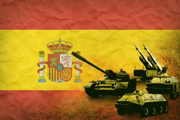 Spanien armén, militära styrkor — Stockfoto