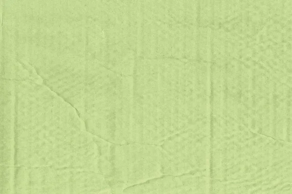 Groene grunge verfrommeld kartonnen achtergrond — Stockfoto