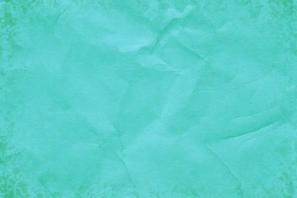 Groene retro verfrommeld kraft papier achtergrond — Stockfoto