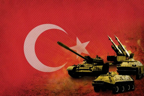 Türkiye'de ordu, askeri kuvvetler — Stok fotoğraf