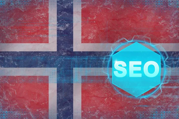 Norway seo (search engine optimisation). SEO concept.