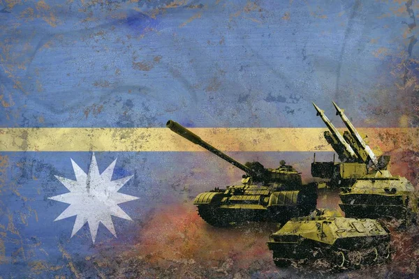 Nauru leger, strijdkrachten — Stockfoto