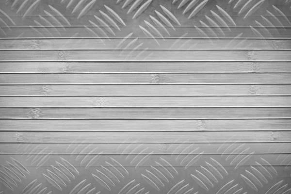 Grunge textura de aço canelado nas bordas — Fotografia de Stock