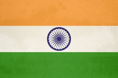 Vintage Hindistan bayrağı arka plan