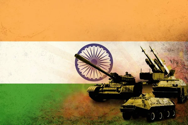 India esercito, forze militari — Foto Stock