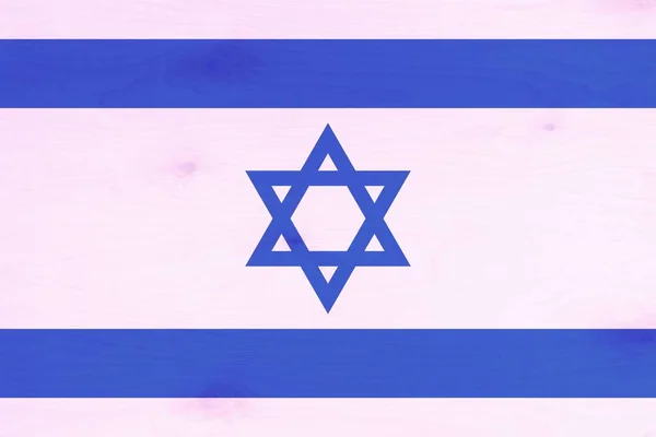 Bandeira de Israel vintage — Fotografia de Stock