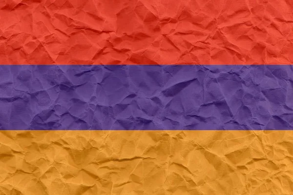 Padrão de bandeira Grunge Arménia — Fotografia de Stock