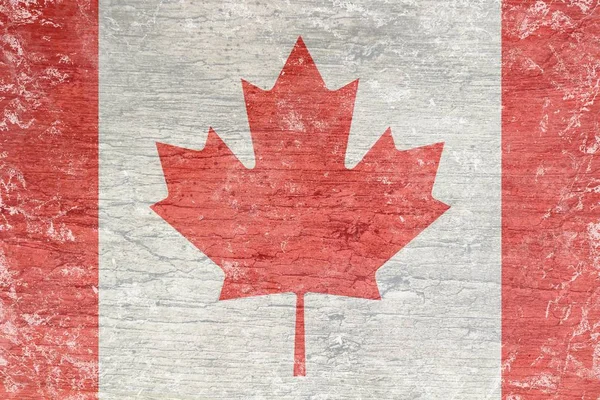 Hintergrund der kanadischen Flagge — Stockfoto