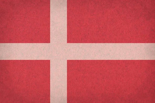 덴마크 국기 패턴 — 스톡 사진