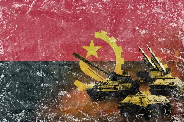 Angolas armé, militära styrkor — Stockfoto