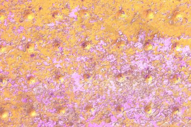 Sarı yaşlı boyalı çelik doku