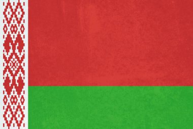 Taş eski Beyaz Rusya bayrağı