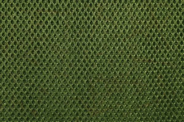 Візерунок зеленої ретро-пластикової тканини — стокове фото