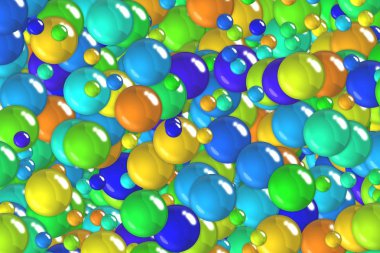 Şenlikli ölçekler ve kabarcıklar kutlama duvar kağıdı