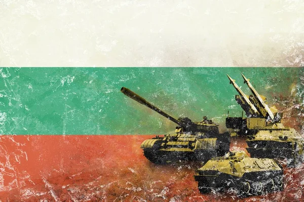 Bulgarije leger, troepen van de militaire verdediging — Stockfoto