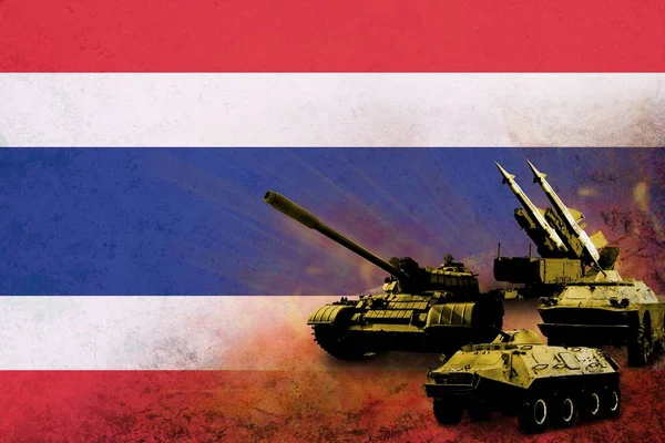 Thailand armén, militära styrkor — Stockfoto