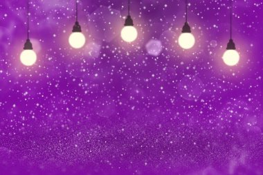 pink nice sparkling glitter lights defocused light bulbs bokeh abstract background with sparks fly, festive mockup texture with blank space for your content