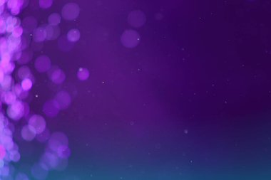 Bir kenar çerçeve bokeh dokusu parlıyor - fantastik soyut fotoğraf arkaplanı