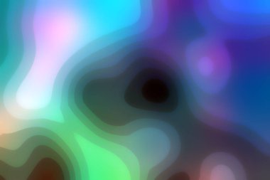 yumuşak stil parti konsepti, parlak güzel renkli gradyan rastgele şaşırtıcı şekillerin soyut dokusu - arkaplan tasarımı şablonu