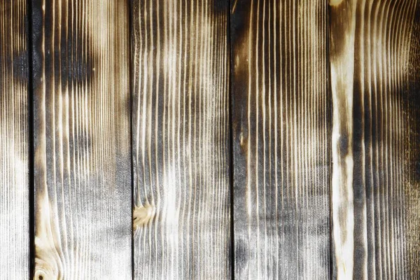 Graffiato e bruciato intemperie designer legno porta texture - bello sfondo foto astratta — Foto Stock